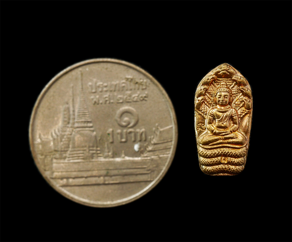 18Feb25 (70)cp.jpg - พระปรกมะขาม รุ่น 1 หลวงปู่ผ่าน ฉันทโก วัดป่าโพธิ์แก้ว2 ต.หัวหว้า อ.ศรีมหาโพธิ จ.ปราจีนบุรี เนื้อทองแดง ตอกโค๊ต นะ ผ | https://kamulet.in.th